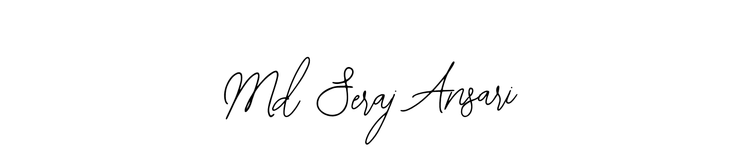 Make a beautiful signature design for name Md Seraj Ansari. With this signature (Bearetta-2O07w) style, you can create a handwritten signature for free. Md Seraj Ansari signature style 12 images and pictures png