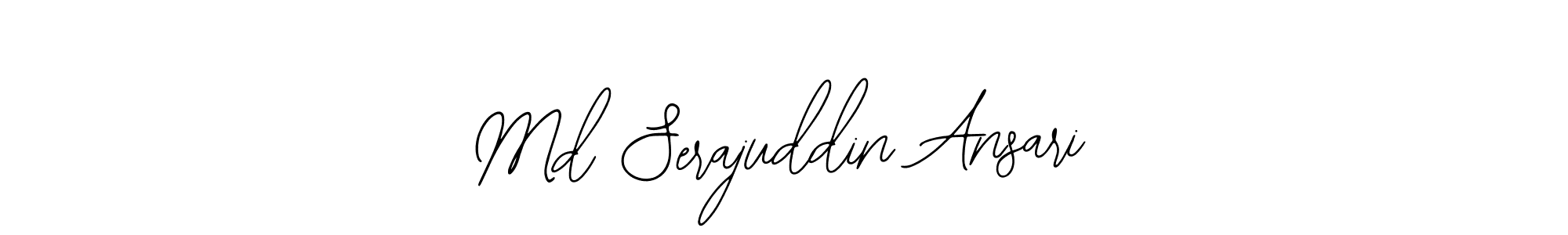 It looks lik you need a new signature style for name Md Serajuddin Ansari. Design unique handwritten (Bearetta-2O07w) signature with our free signature maker in just a few clicks. Md Serajuddin Ansari signature style 12 images and pictures png