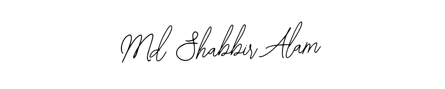 How to make Md Shabbir Alam signature? Bearetta-2O07w is a professional autograph style. Create handwritten signature for Md Shabbir Alam name. Md Shabbir Alam signature style 12 images and pictures png