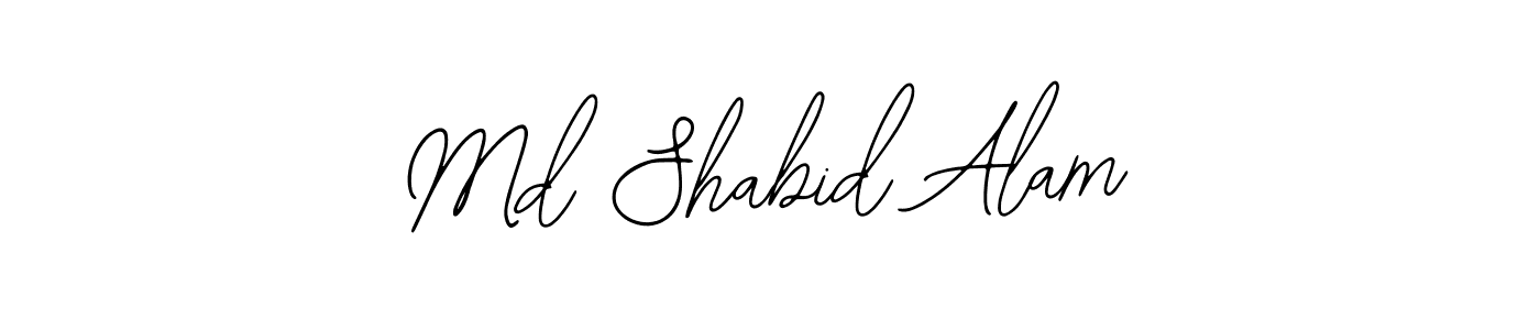 Similarly Bearetta-2O07w is the best handwritten signature design. Signature creator online .You can use it as an online autograph creator for name Md Shabid Alam. Md Shabid Alam signature style 12 images and pictures png