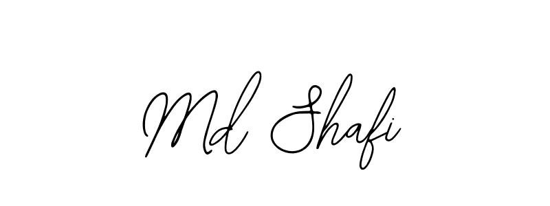 How to make Md Shafi name signature. Use Bearetta-2O07w style for creating short signs online. This is the latest handwritten sign. Md Shafi signature style 12 images and pictures png