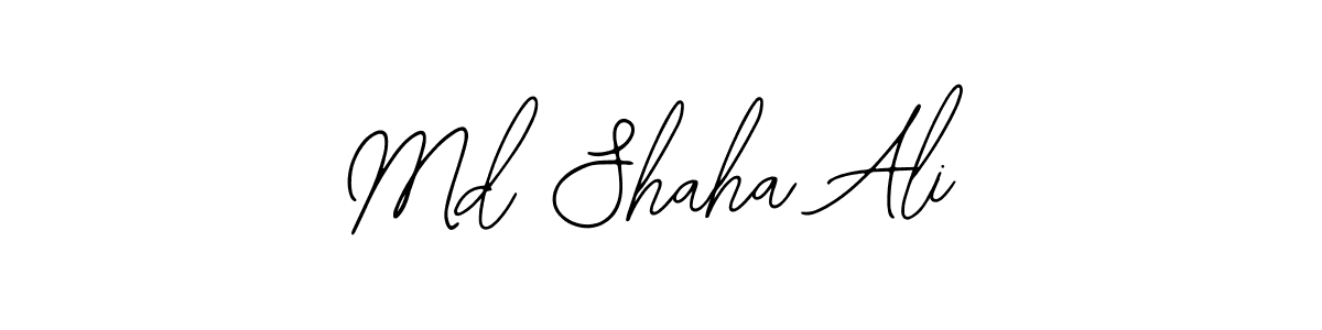 How to Draw Md Shaha Ali signature style? Bearetta-2O07w is a latest design signature styles for name Md Shaha Ali. Md Shaha Ali signature style 12 images and pictures png