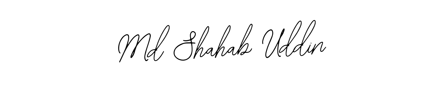 How to make Md Shahab Uddin signature? Bearetta-2O07w is a professional autograph style. Create handwritten signature for Md Shahab Uddin name. Md Shahab Uddin signature style 12 images and pictures png