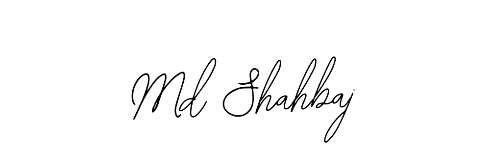 Make a beautiful signature design for name Md Shahbaj. With this signature (Bearetta-2O07w) style, you can create a handwritten signature for free. Md Shahbaj signature style 12 images and pictures png