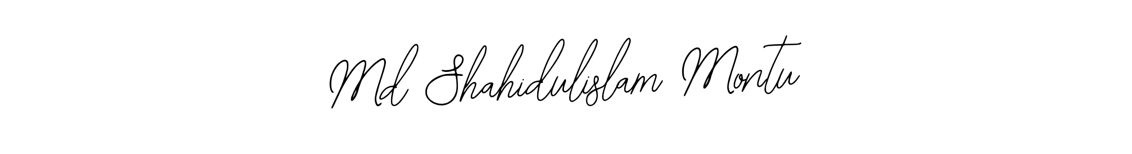 Similarly Bearetta-2O07w is the best handwritten signature design. Signature creator online .You can use it as an online autograph creator for name Md Shahidulislam Montu. Md Shahidulislam Montu signature style 12 images and pictures png
