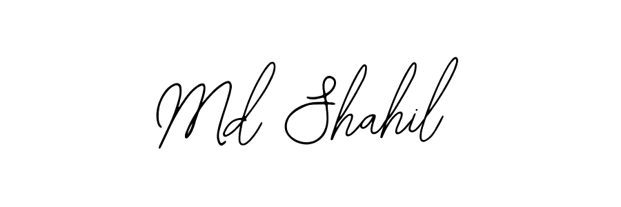 Similarly Bearetta-2O07w is the best handwritten signature design. Signature creator online .You can use it as an online autograph creator for name Md Shahil. Md Shahil signature style 12 images and pictures png