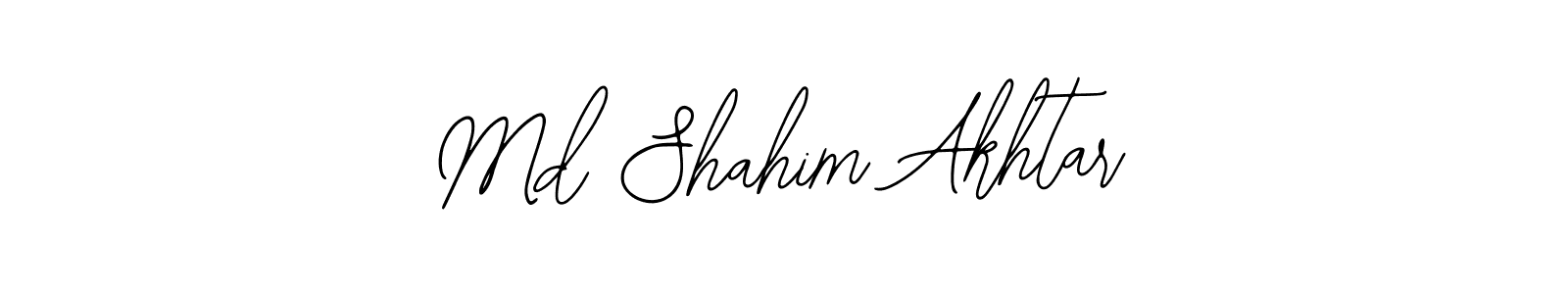 Bearetta-2O07w is a professional signature style that is perfect for those who want to add a touch of class to their signature. It is also a great choice for those who want to make their signature more unique. Get Md Shahim Akhtar name to fancy signature for free. Md Shahim Akhtar signature style 12 images and pictures png
