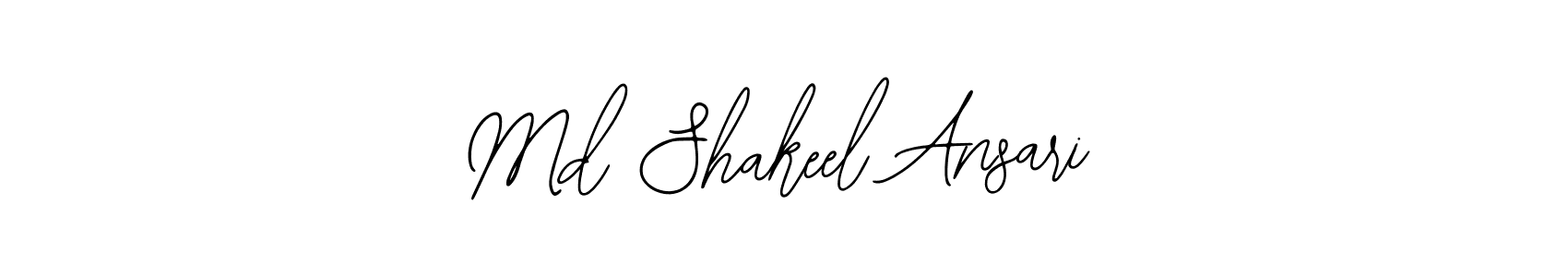 Create a beautiful signature design for name Md Shakeel Ansari. With this signature (Bearetta-2O07w) fonts, you can make a handwritten signature for free. Md Shakeel Ansari signature style 12 images and pictures png