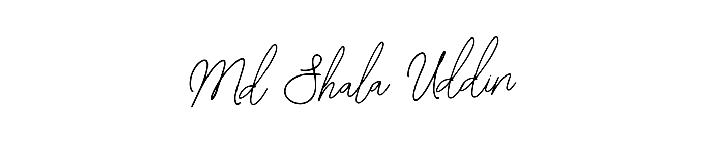 Similarly Bearetta-2O07w is the best handwritten signature design. Signature creator online .You can use it as an online autograph creator for name Md Shala Uddin. Md Shala Uddin signature style 12 images and pictures png