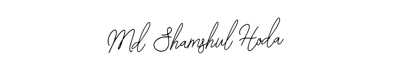 Md Shamshul Hoda stylish signature style. Best Handwritten Sign (Bearetta-2O07w) for my name. Handwritten Signature Collection Ideas for my name Md Shamshul Hoda. Md Shamshul Hoda signature style 12 images and pictures png