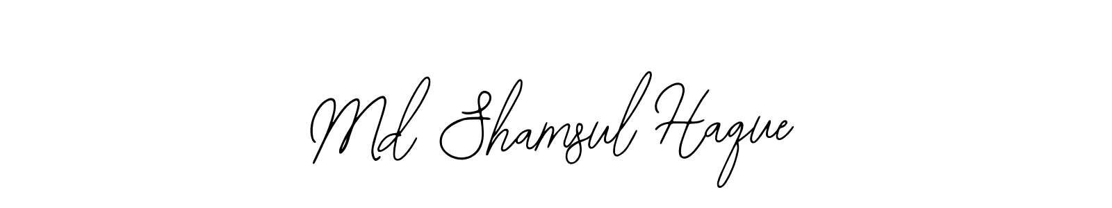 Make a beautiful signature design for name Md Shamsul Haque. With this signature (Bearetta-2O07w) style, you can create a handwritten signature for free. Md Shamsul Haque signature style 12 images and pictures png