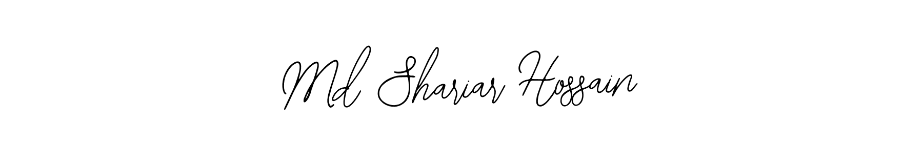 How to make Md Shariar Hossain name signature. Use Bearetta-2O07w style for creating short signs online. This is the latest handwritten sign. Md Shariar Hossain signature style 12 images and pictures png