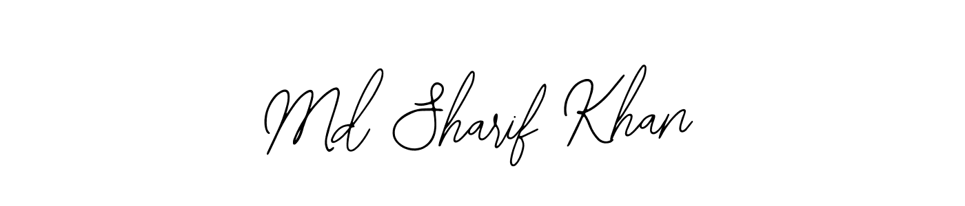 Use a signature maker to create a handwritten signature online. With this signature software, you can design (Bearetta-2O07w) your own signature for name Md Sharif Khan. Md Sharif Khan signature style 12 images and pictures png