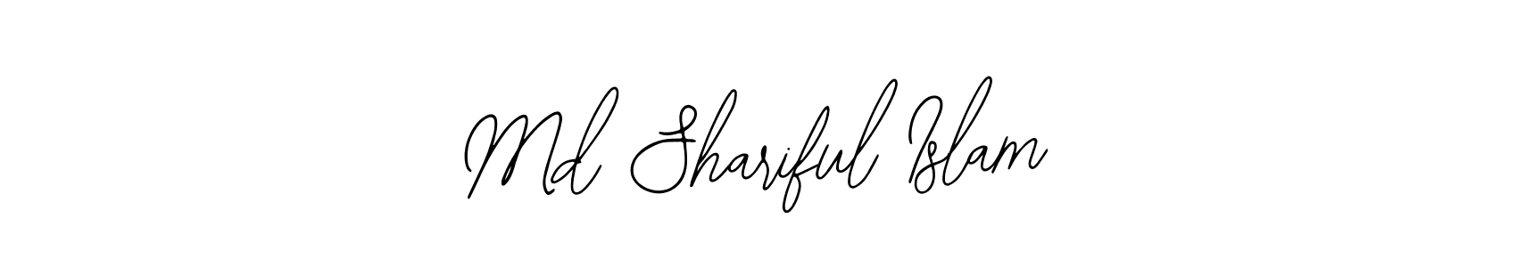 You should practise on your own different ways (Bearetta-2O07w) to write your name (Md Shariful Islam) in signature. don't let someone else do it for you. Md Shariful Islam signature style 12 images and pictures png