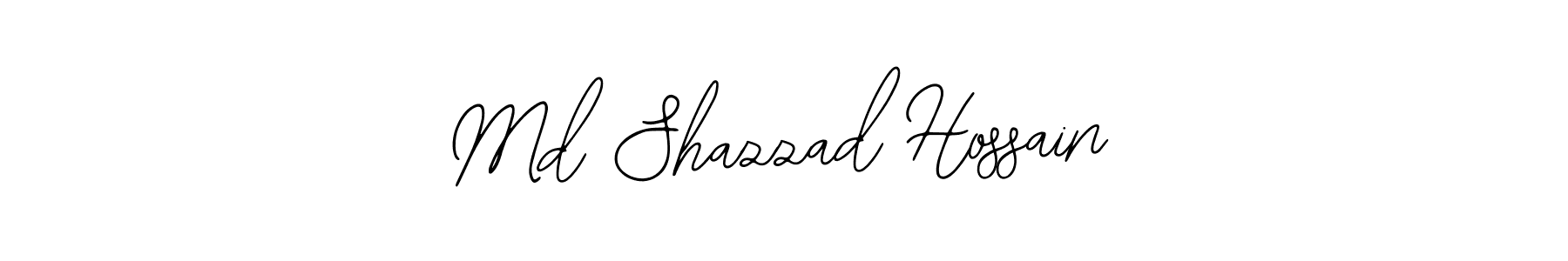 How to Draw Md Shazzad Hossain signature style? Bearetta-2O07w is a latest design signature styles for name Md Shazzad Hossain. Md Shazzad Hossain signature style 12 images and pictures png