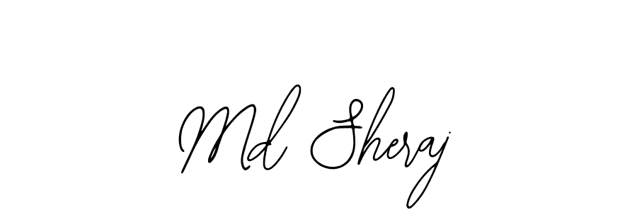 Create a beautiful signature design for name Md Sheraj. With this signature (Bearetta-2O07w) fonts, you can make a handwritten signature for free. Md Sheraj signature style 12 images and pictures png