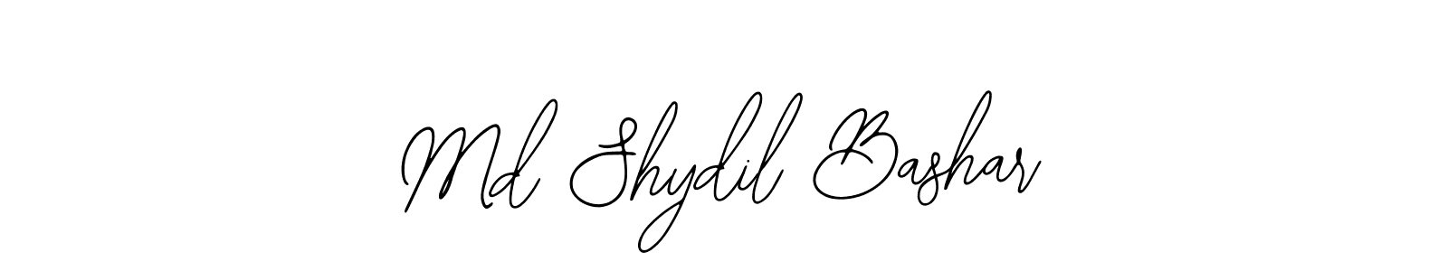 Make a beautiful signature design for name Md Shydil Bashar. Use this online signature maker to create a handwritten signature for free. Md Shydil Bashar signature style 12 images and pictures png