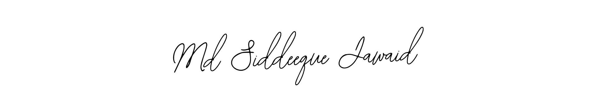 Also You can easily find your signature by using the search form. We will create Md Siddeeque Jawaid name handwritten signature images for you free of cost using Bearetta-2O07w sign style. Md Siddeeque Jawaid signature style 12 images and pictures png