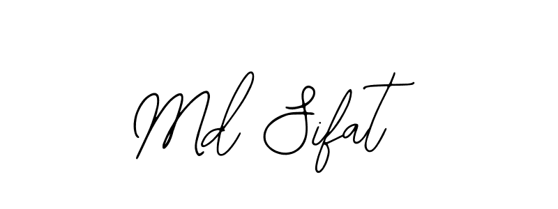 Also You can easily find your signature by using the search form. We will create Md Sifat name handwritten signature images for you free of cost using Bearetta-2O07w sign style. Md Sifat signature style 12 images and pictures png