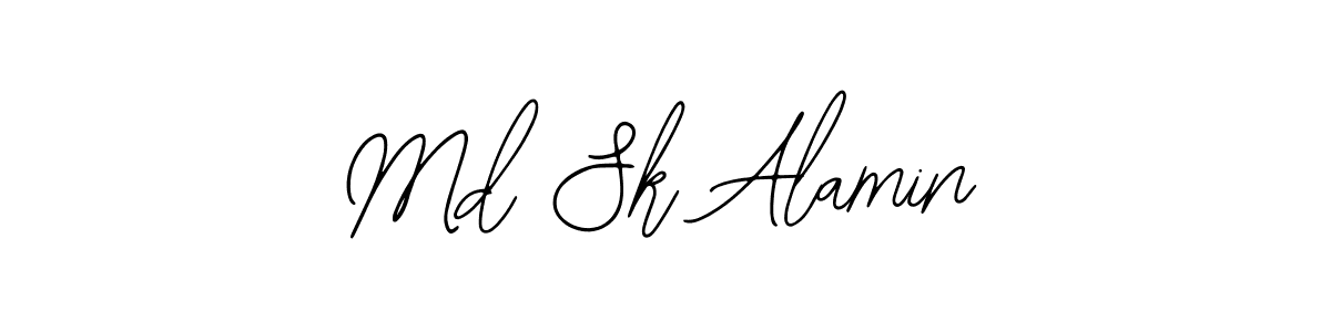 Create a beautiful signature design for name Md Sk Alamin. With this signature (Bearetta-2O07w) fonts, you can make a handwritten signature for free. Md Sk Alamin signature style 12 images and pictures png
