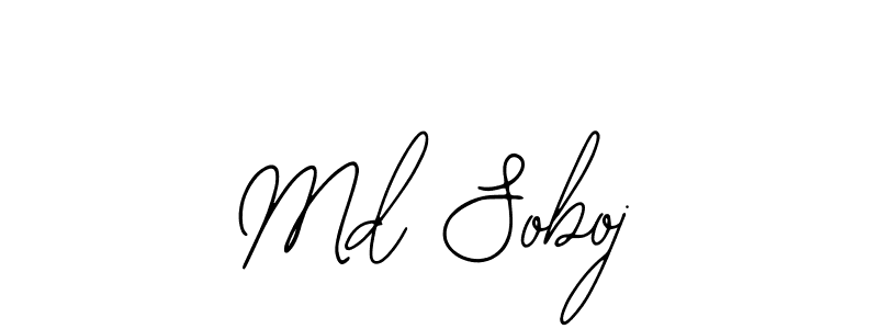 if you are searching for the best signature style for your name Md Soboj. so please give up your signature search. here we have designed multiple signature styles  using Bearetta-2O07w. Md Soboj signature style 12 images and pictures png