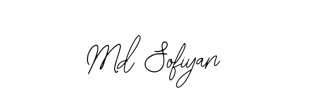 The best way (Bearetta-2O07w) to make a short signature is to pick only two or three words in your name. The name Md Sofiyan include a total of six letters. For converting this name. Md Sofiyan signature style 12 images and pictures png