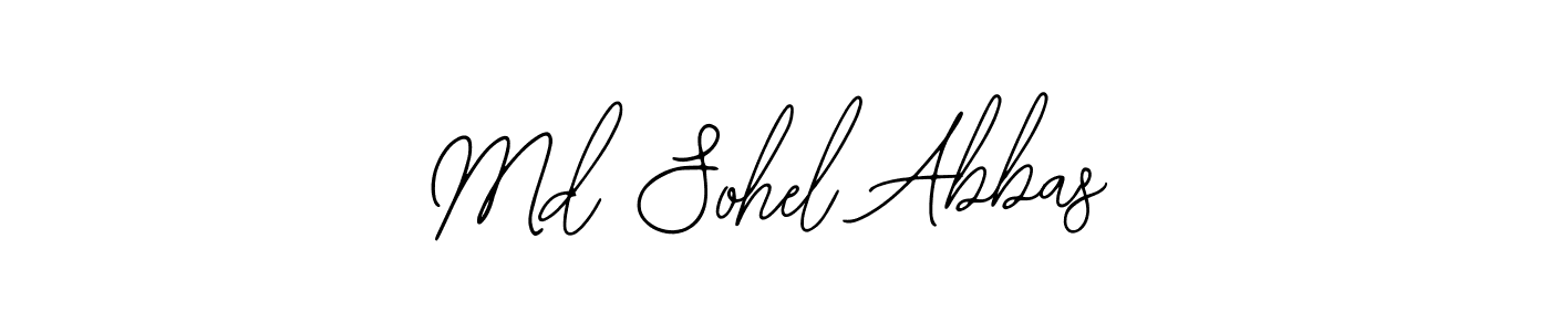 The best way (Bearetta-2O07w) to make a short signature is to pick only two or three words in your name. The name Md Sohel Abbas include a total of six letters. For converting this name. Md Sohel Abbas signature style 12 images and pictures png