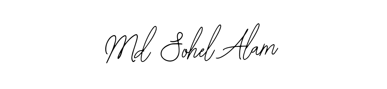 How to Draw Md Sohel Alam signature style? Bearetta-2O07w is a latest design signature styles for name Md Sohel Alam. Md Sohel Alam signature style 12 images and pictures png