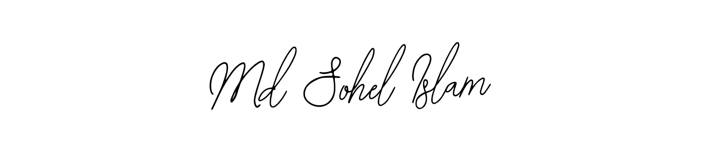Design your own signature with our free online signature maker. With this signature software, you can create a handwritten (Bearetta-2O07w) signature for name Md Sohel Islam. Md Sohel Islam signature style 12 images and pictures png