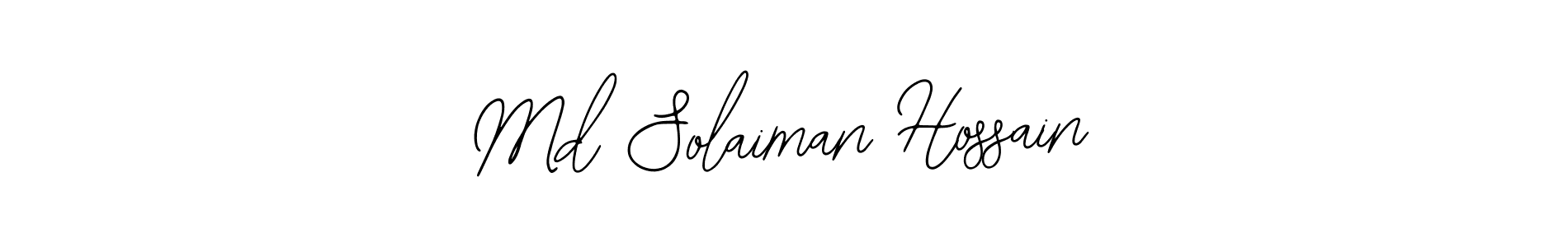 How to make Md Solaiman Hossain signature? Bearetta-2O07w is a professional autograph style. Create handwritten signature for Md Solaiman Hossain name. Md Solaiman Hossain signature style 12 images and pictures png