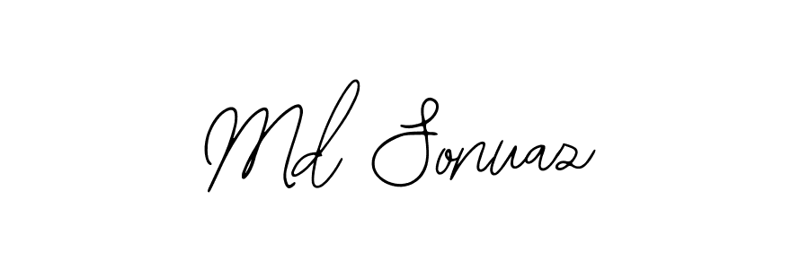 if you are searching for the best signature style for your name Md Sonuaz. so please give up your signature search. here we have designed multiple signature styles  using Bearetta-2O07w. Md Sonuaz signature style 12 images and pictures png