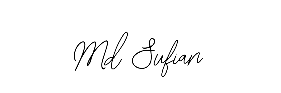 You should practise on your own different ways (Bearetta-2O07w) to write your name (Md Sufian) in signature. don't let someone else do it for you. Md Sufian signature style 12 images and pictures png