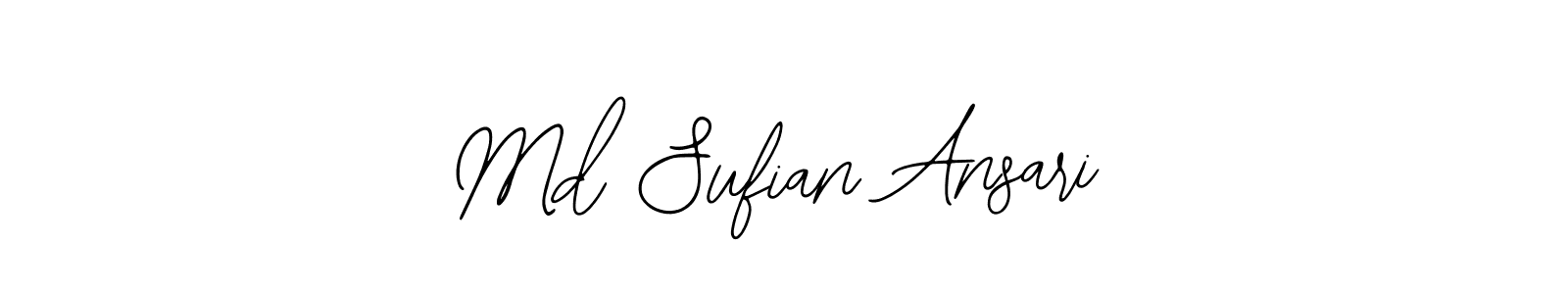 Use a signature maker to create a handwritten signature online. With this signature software, you can design (Bearetta-2O07w) your own signature for name Md Sufian Ansari. Md Sufian Ansari signature style 12 images and pictures png