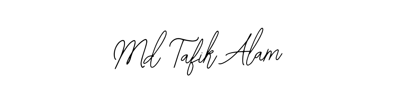 How to make Md Tafik Alam name signature. Use Bearetta-2O07w style for creating short signs online. This is the latest handwritten sign. Md Tafik Alam signature style 12 images and pictures png