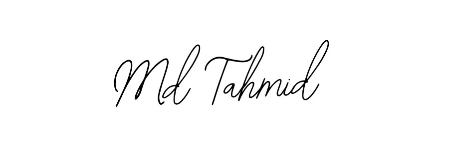 Create a beautiful signature design for name Md Tahmid. With this signature (Bearetta-2O07w) fonts, you can make a handwritten signature for free. Md Tahmid signature style 12 images and pictures png