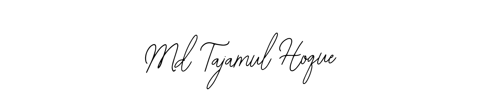 How to make Md Tajamul Hoque signature? Bearetta-2O07w is a professional autograph style. Create handwritten signature for Md Tajamul Hoque name. Md Tajamul Hoque signature style 12 images and pictures png