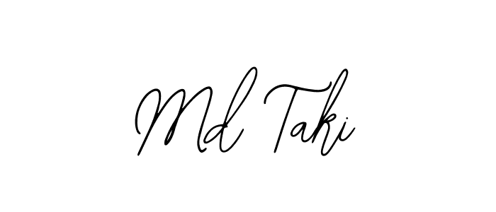 if you are searching for the best signature style for your name Md Taki. so please give up your signature search. here we have designed multiple signature styles  using Bearetta-2O07w. Md Taki signature style 12 images and pictures png