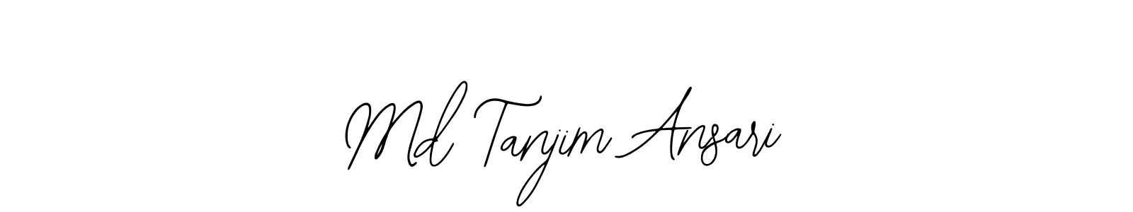This is the best signature style for the Md Tanjim Ansari name. Also you like these signature font (Bearetta-2O07w). Mix name signature. Md Tanjim Ansari signature style 12 images and pictures png