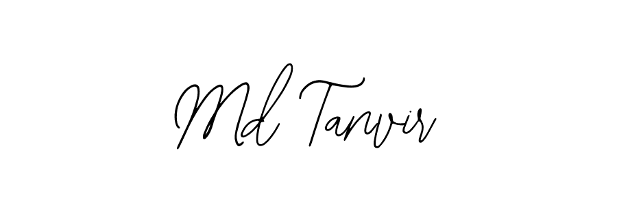 Use a signature maker to create a handwritten signature online. With this signature software, you can design (Bearetta-2O07w) your own signature for name Md Tanvir. Md Tanvir signature style 12 images and pictures png