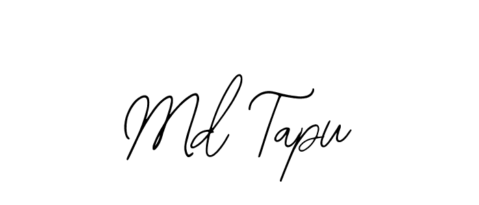 if you are searching for the best signature style for your name Md Tapu. so please give up your signature search. here we have designed multiple signature styles  using Bearetta-2O07w. Md Tapu signature style 12 images and pictures png