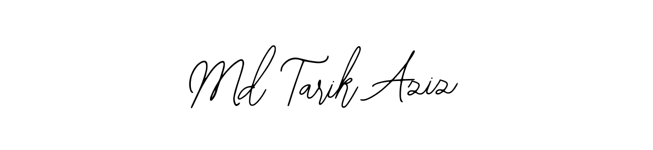 This is the best signature style for the Md Tarik Aziz name. Also you like these signature font (Bearetta-2O07w). Mix name signature. Md Tarik Aziz signature style 12 images and pictures png