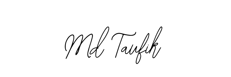 Similarly Bearetta-2O07w is the best handwritten signature design. Signature creator online .You can use it as an online autograph creator for name Md Taufik. Md Taufik signature style 12 images and pictures png