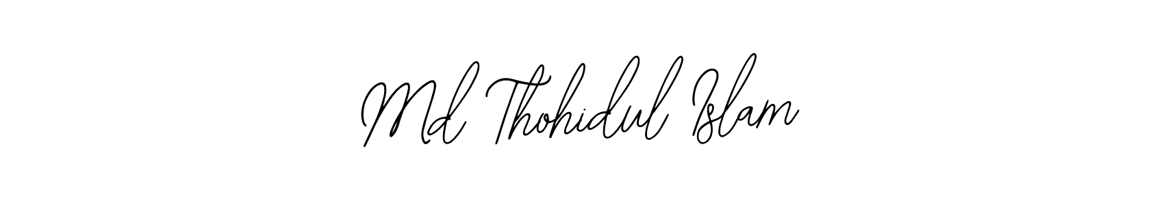 Md Thohidul Islam stylish signature style. Best Handwritten Sign (Bearetta-2O07w) for my name. Handwritten Signature Collection Ideas for my name Md Thohidul Islam. Md Thohidul Islam signature style 12 images and pictures png