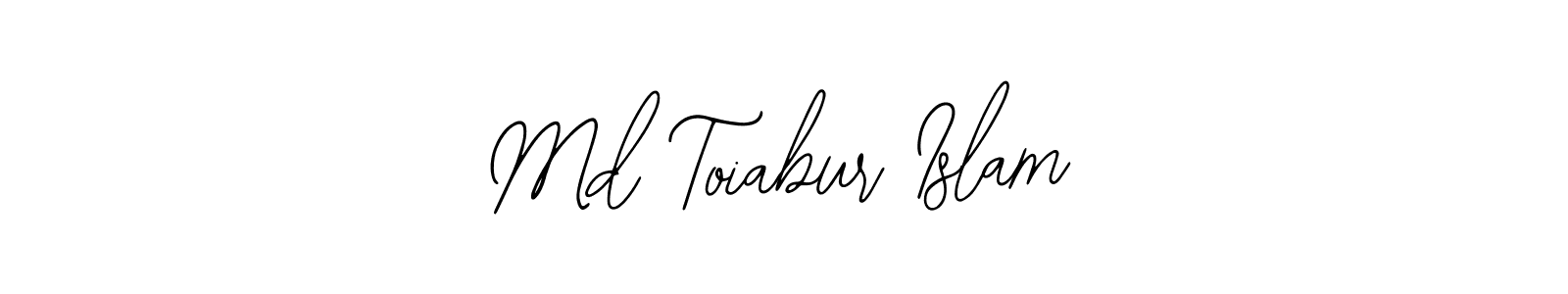 Make a beautiful signature design for name Md Toiabur Islam. Use this online signature maker to create a handwritten signature for free. Md Toiabur Islam signature style 12 images and pictures png