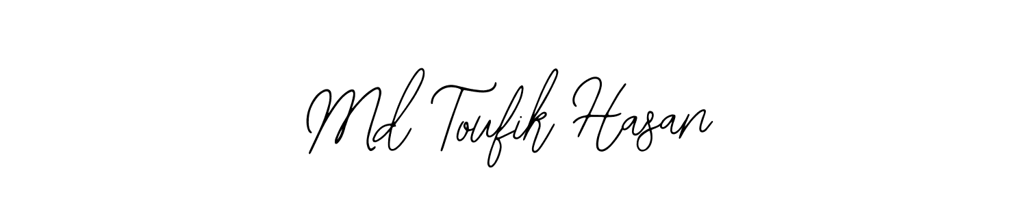 Also You can easily find your signature by using the search form. We will create Md Toufik Hasan name handwritten signature images for you free of cost using Bearetta-2O07w sign style. Md Toufik Hasan signature style 12 images and pictures png