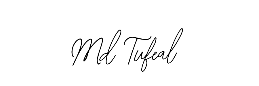 How to Draw Md Tufeal signature style? Bearetta-2O07w is a latest design signature styles for name Md Tufeal. Md Tufeal signature style 12 images and pictures png