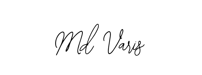 Create a beautiful signature design for name Md Varis. With this signature (Bearetta-2O07w) fonts, you can make a handwritten signature for free. Md Varis signature style 12 images and pictures png