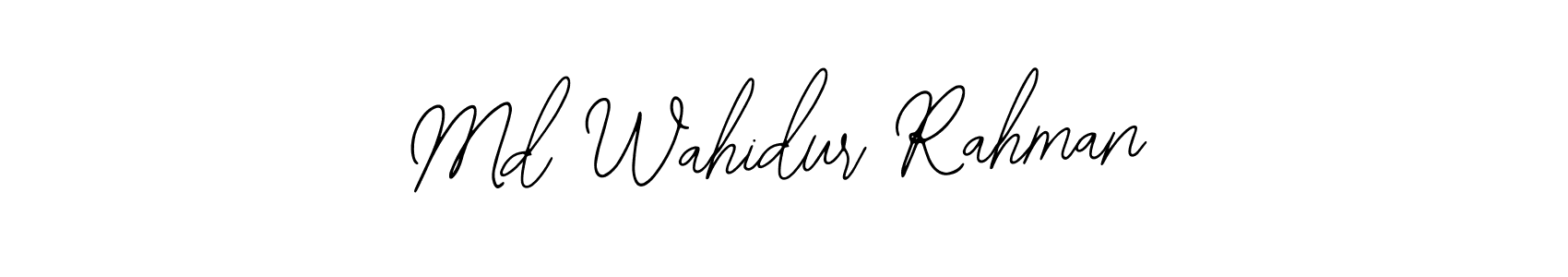 It looks lik you need a new signature style for name Md Wahidur Rahman. Design unique handwritten (Bearetta-2O07w) signature with our free signature maker in just a few clicks. Md Wahidur Rahman signature style 12 images and pictures png