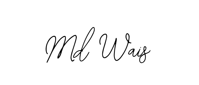 How to make Md Wais signature? Bearetta-2O07w is a professional autograph style. Create handwritten signature for Md Wais name. Md Wais signature style 12 images and pictures png