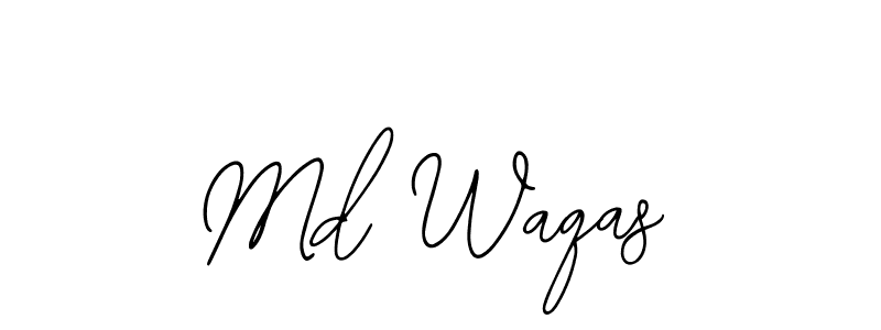 Make a beautiful signature design for name Md Waqas. With this signature (Bearetta-2O07w) style, you can create a handwritten signature for free. Md Waqas signature style 12 images and pictures png